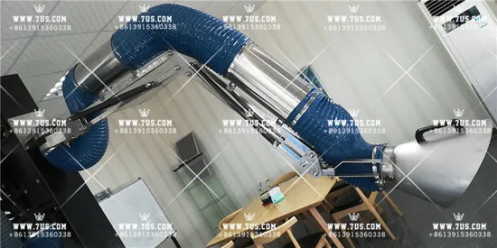 溶接ヒューム抽出アームフード/フレキシブルサクションアーム